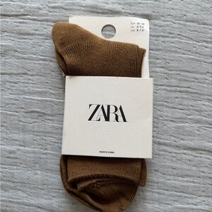 Zara Women’s Brown Socks
